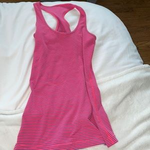 Lululemon striped tank top